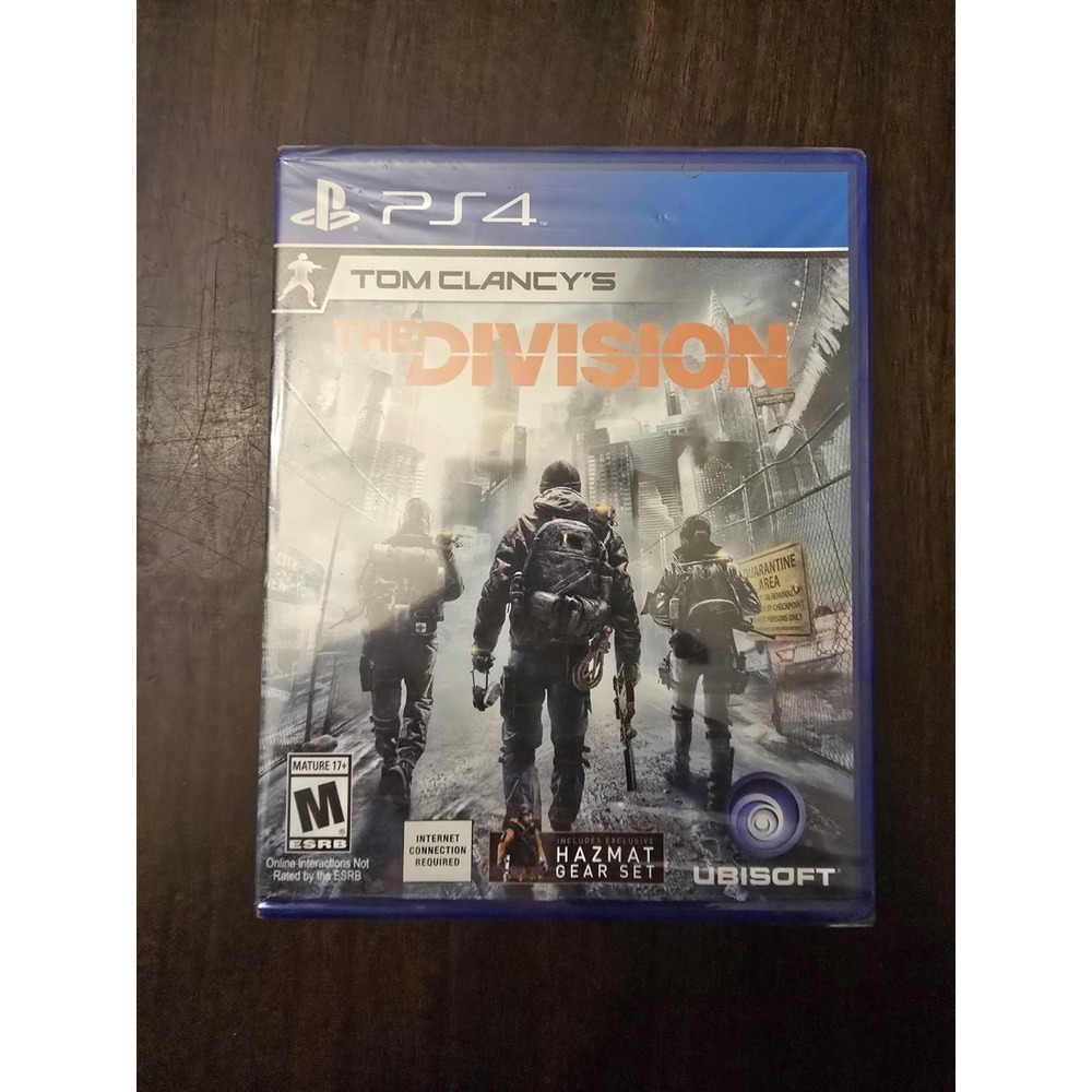 Tom Clancy's The Division PS4 PlayStation 4 -‎ BRAND NEW